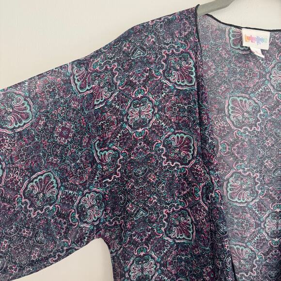Lularoe Monroe Kimono/Coverup - Picture 4 of 7